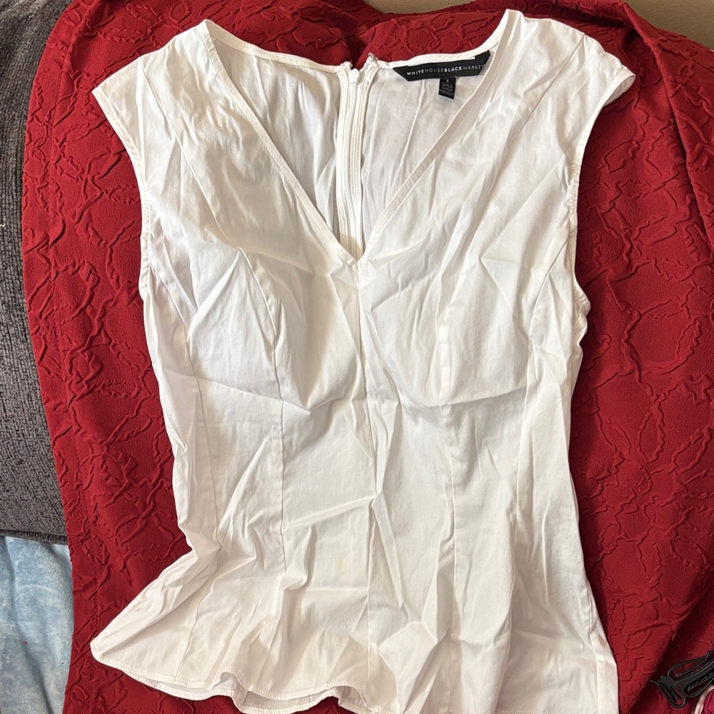 White House Black Market‎ Blouse 4 ⭐️